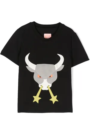 Wauw Capow by Bangbang Graphic-appliqué organic-cotton T-shirt