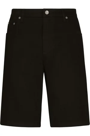 Dolce & Gabbana Logo-appliqué denim shorts