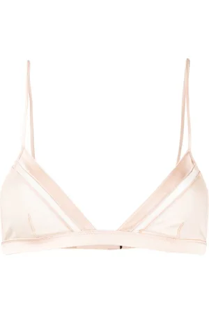 Satin Triangle Bralette Fearlessly Soft, Lilac