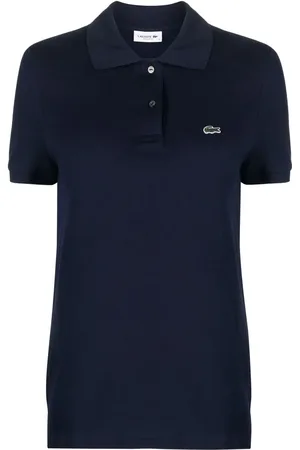 Lacoste Logo-patch cotton-piqué polo shirt