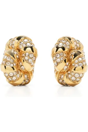 Lanvin Mélodie crystal-embellished earrings