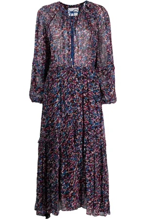 Isabel Marant Fratela tie-neck dress