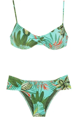 Lygia & Nanny Vitória tropical print bikini set