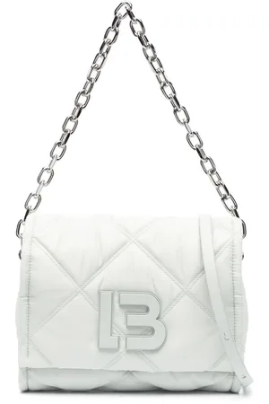 Bimba Y Lola Logo-Print Mesh Bucket Bag