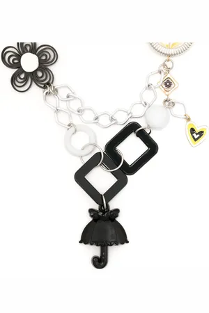 AMIR SLAMA Appliqu??-detail chain necklace