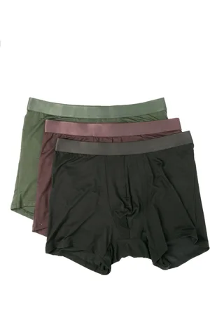 Pack of three stretch jersey boxers