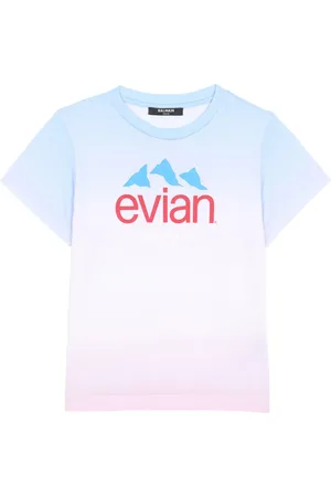 Balmain Logo-print ombré cotton T-shirt