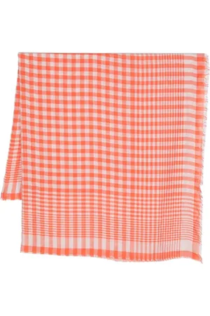 Faliero Sarti Check-pattern scarf