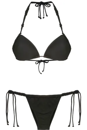 AMIR SLAMA Macramé detailing bikini bottoms