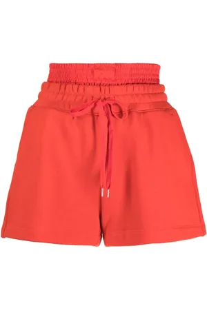 Moschino contrasting-border short shorts - Red