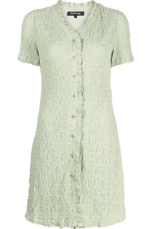 tout a coup Cloqu??-effect mini dress