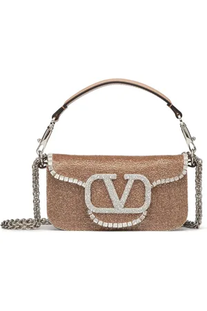 VALENTINO GARAVANI Small Locò embroidered shoulder bag