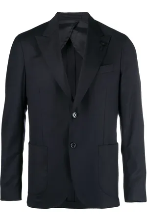 LARDINI Floral-appliqu?? blazer