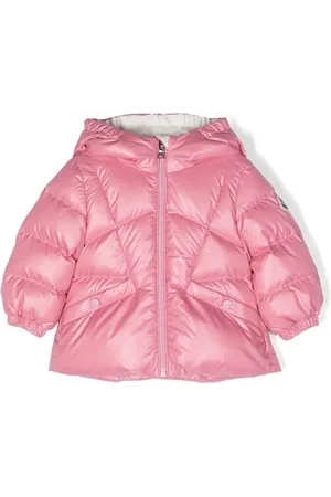 Moncler Logo-appliqué padded coat
