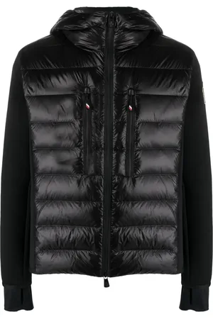 Moncler Après-Ski knit-sleeves puffer jacket