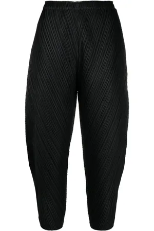 PLEATS PLEASE ISSEY MIYAKE Pliss?? cropped trousers
