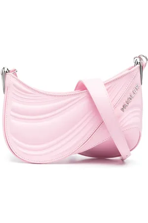 MUGLER Small Spiral Curve 01 embossed cross body bag