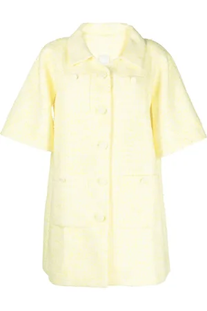 HUISHAN ZHANG Constantine short-sleeve boucl?? coat