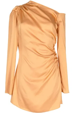Asymmetrical Dresses in the color Orange for women