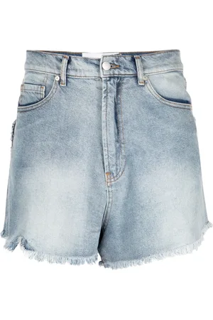 Natasha Zinko Heart-appliqu?? denim shorts