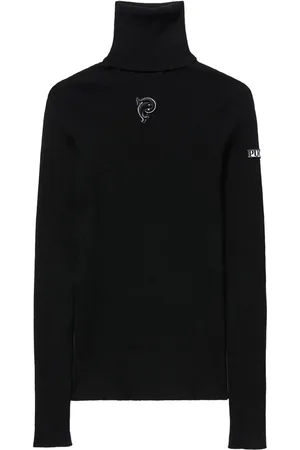 Puccini Logo-appliqu?? virgin-wool ribbed jumper