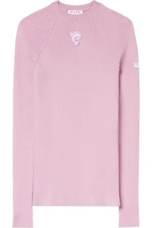 Puccini Logo-appliqu?? ribbed-knit jumper