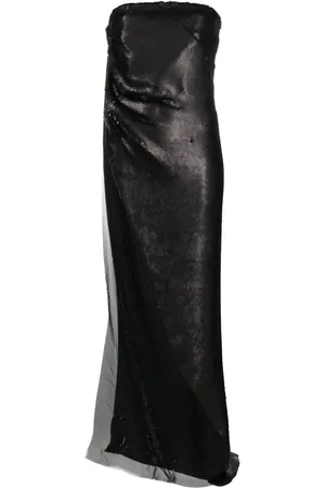 Rick Owens Luxor asymmetric sequinned top