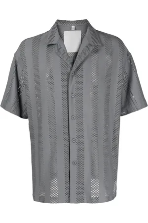 Buy Grey Men's Short Sleeve Shirts Online