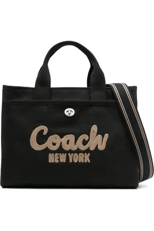 Coach Field logo-appliqué tote bag