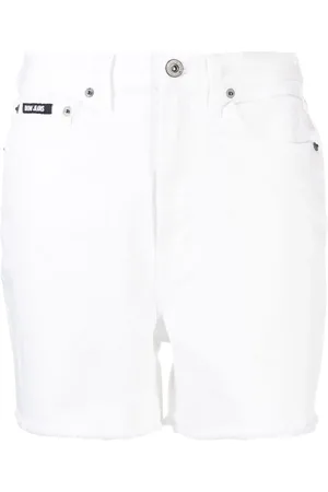 DKNY Kent high-rise denim shorts