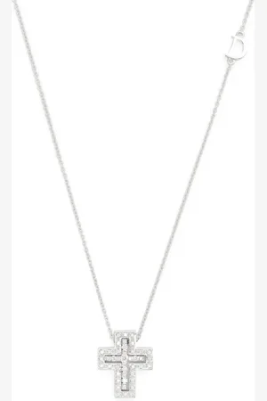 Damiani 18kt white gold Belle ??poque diamond necklace
