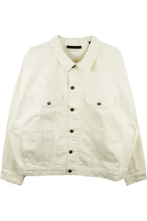 FEAR OF GOD Logo-appliqu?? denim shirt jacket
