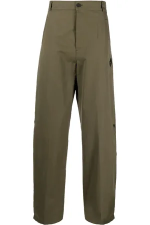 A-cold-wall* Logo-appliqué straight-leg trousers