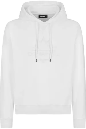 Dsquared2 Logo-appliqué cotton hoodie