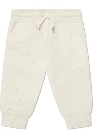 Kenzo Logo-print mélange track shorts