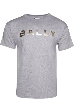 Bally Logo-print mélange cotton T-shirt