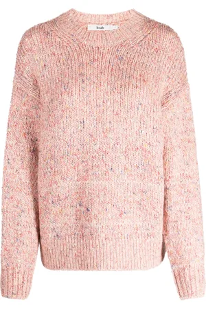 B+AB M??lange-effect knitted jumper