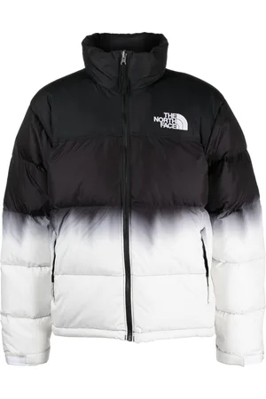 The North Face abstract-pattern Print padded-design Jacket - Farfetch