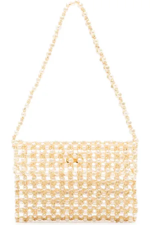 VANINA Sable Nacré pearl tote bag