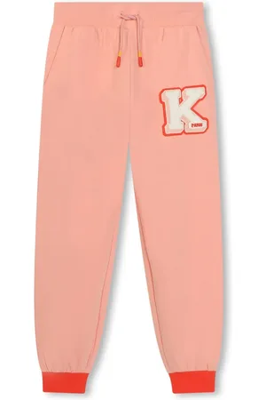 Kenzo Logo-appliqué drawstring track pants