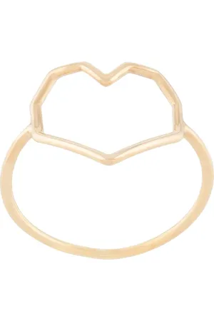 Aliita 9kt yellow Coraz??n ring