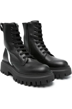 Marni Logo-appliqu?? leather boots