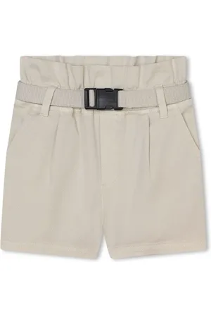 DKNY Belted straight-leg shorts