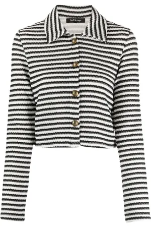 tout a coup Boucl?? stripe-pattern top