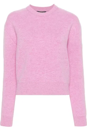 Balenciaga Logo-appliqu?? m??lange jumper