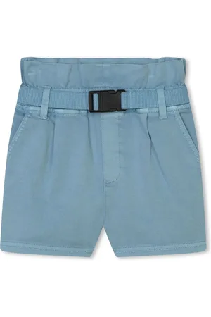 DKNY Belted straight-leg shorts