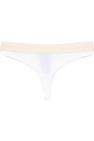 Lingerie Thongs in the color White for women