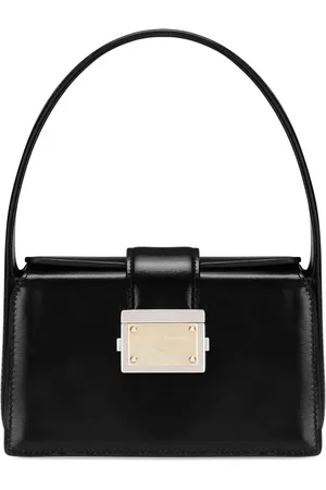 Dolce & Gabbana Logo-appliqué leather tote bag