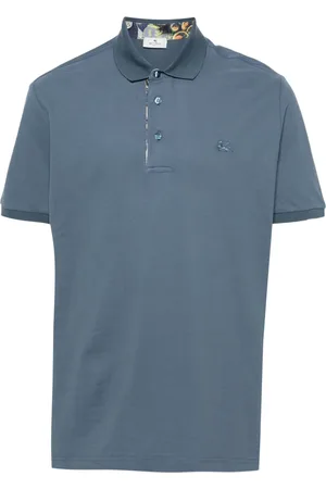 Etro Pegaso-motif piqué polo shirt