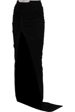 Rick Owens Edfu gathered-detail maxi skirt